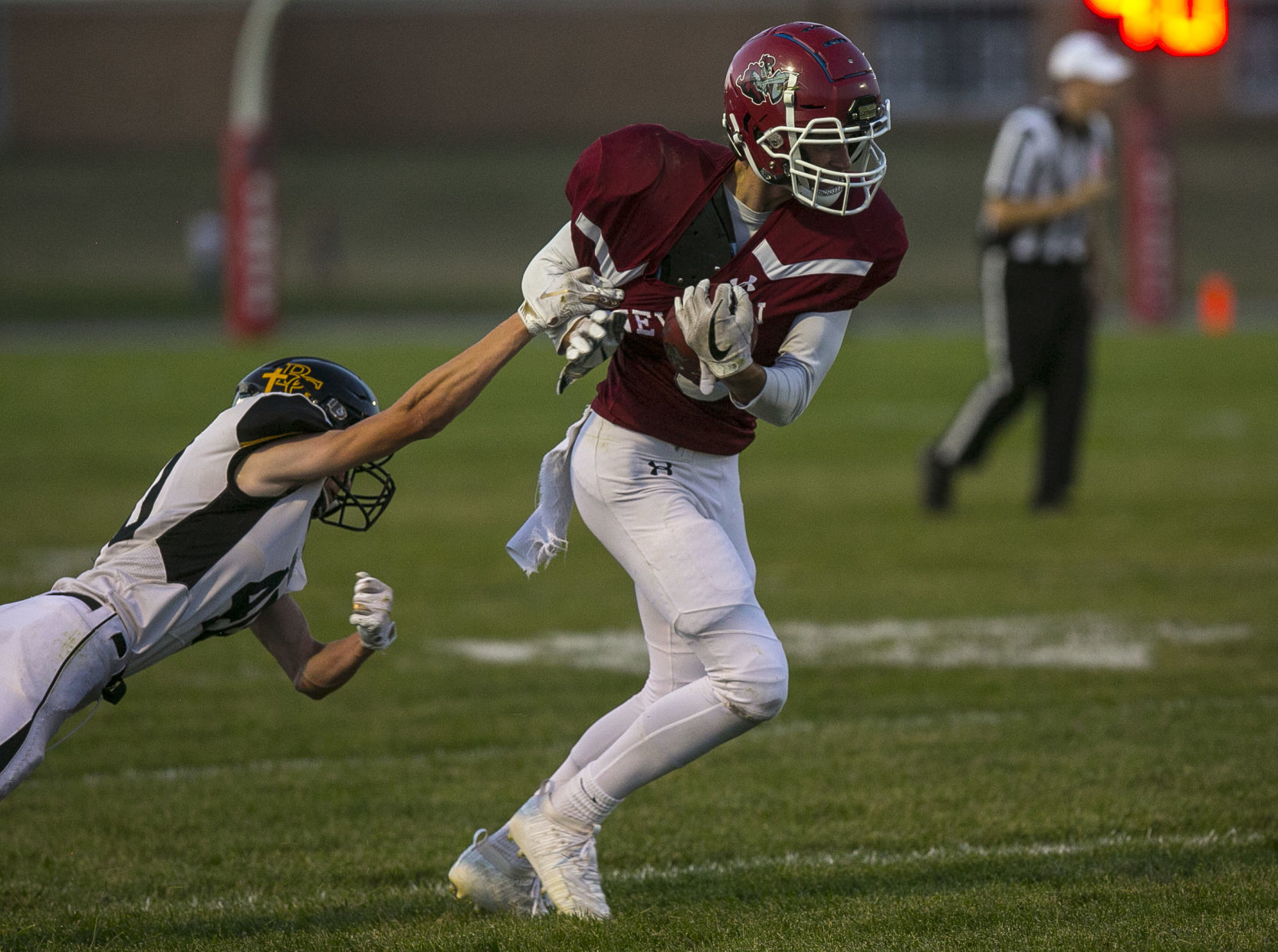 FBall Newman vs. Bishop Garrigan 17